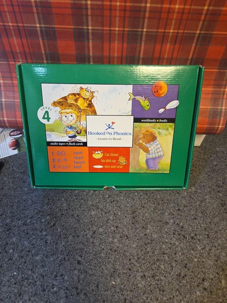 Hooked On Phonics- Level 4- Open Box But Brand New