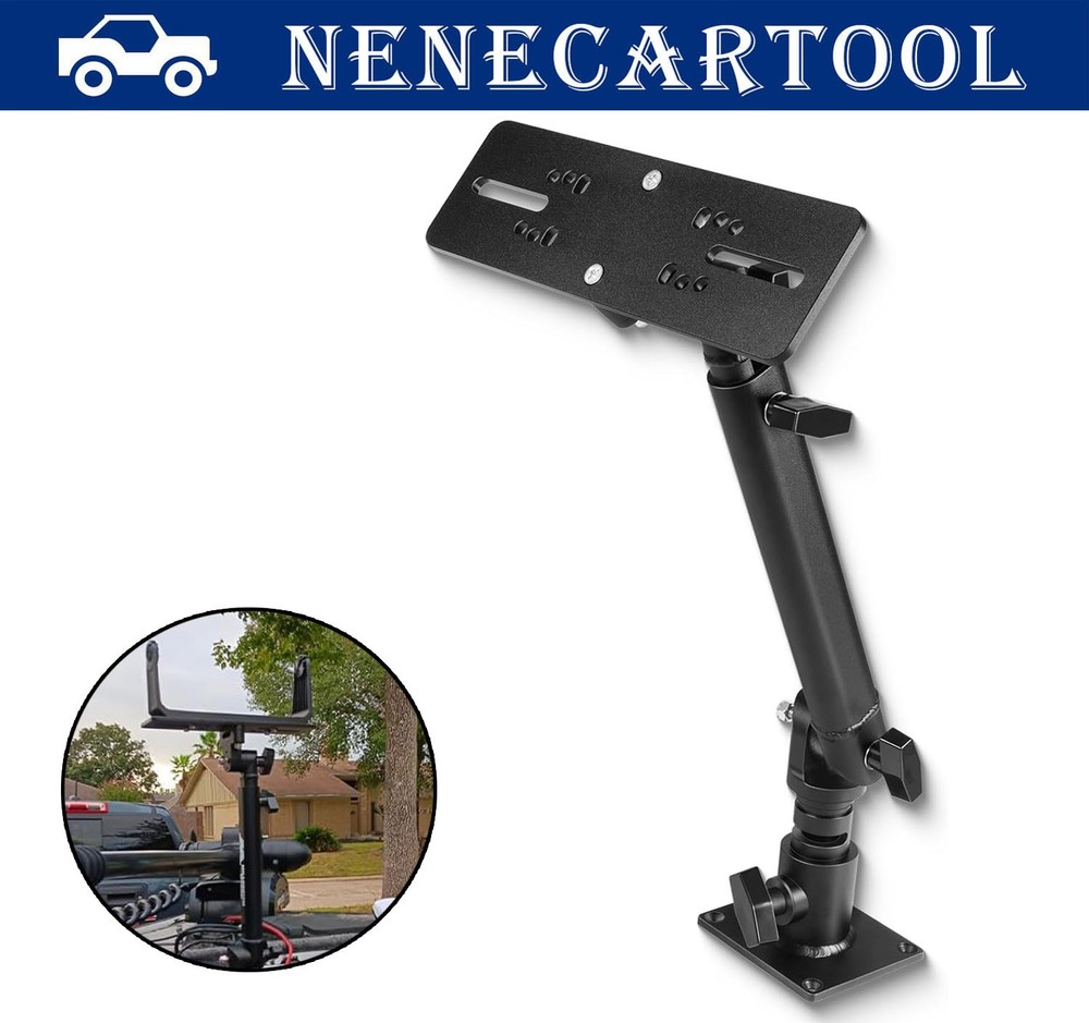 Fish Finder & Chartplotters Mount w 18 to 24" Adjustable Height For Humminbird
