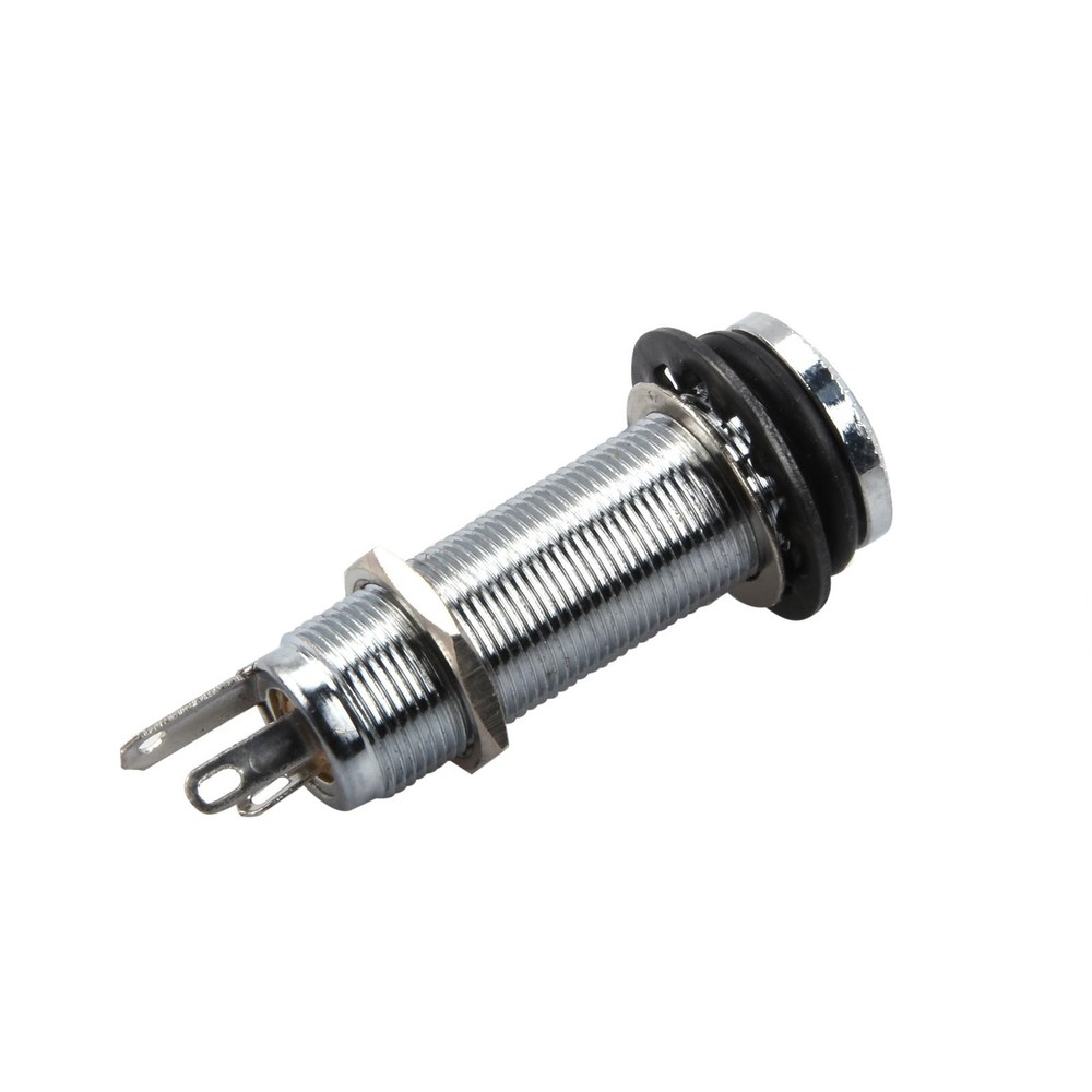 3 Trongs Practical Copper Mono Active Barrel Socket Electric Guitar Bass Jack E