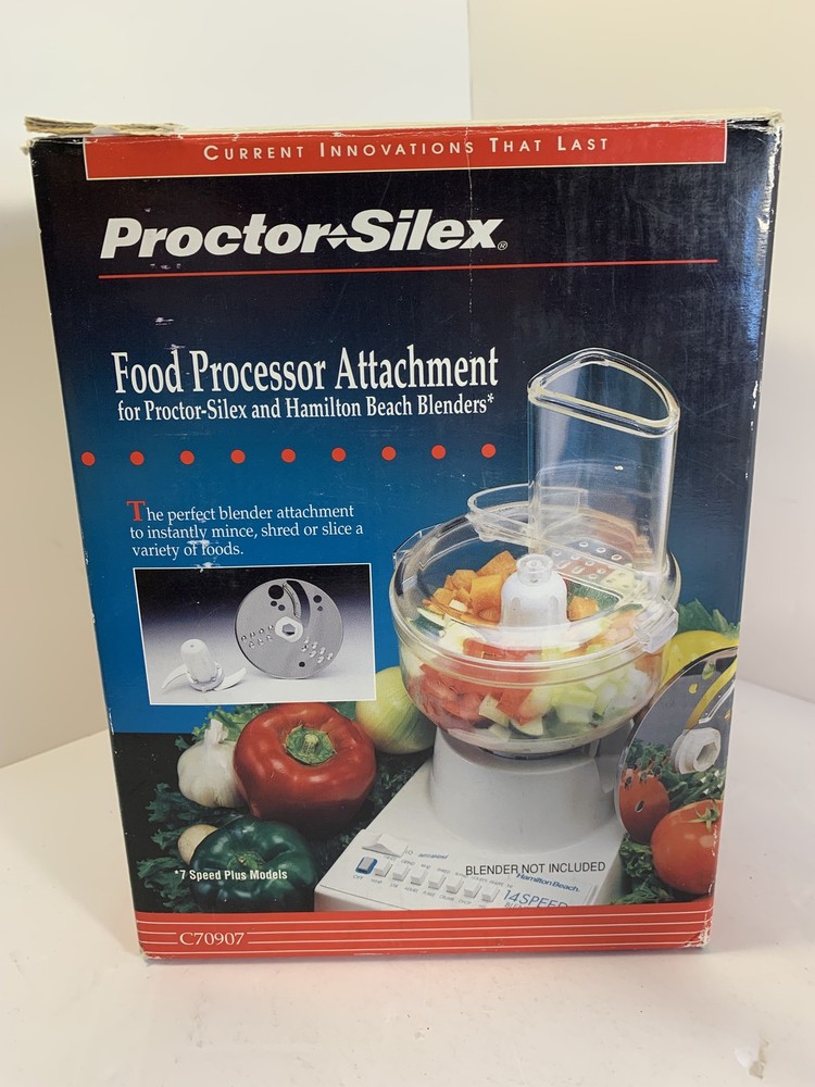 Proctor-Silex C70907 Food Processor Attachment Blender Accessory Shred Slice