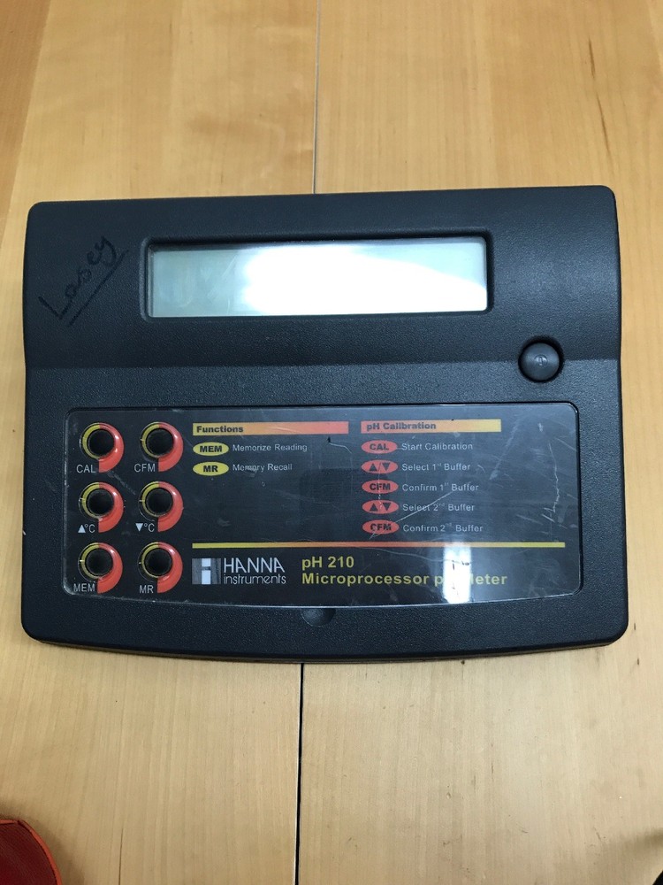 Hanna Instrument PH 210 Microprocessor pH Meter AS-IS U