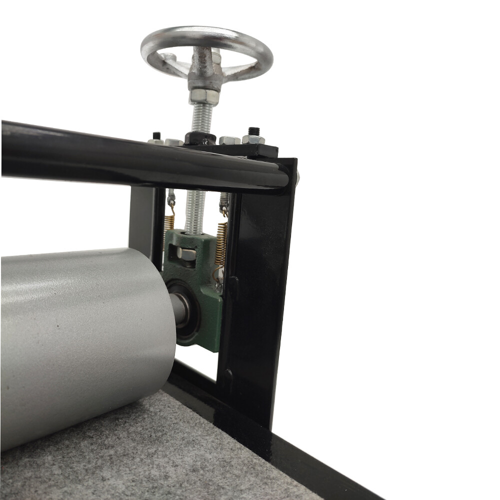 Adjustable Tabletop Slab Roller Engraving Press PrintMaking Machine w/ Handwheel