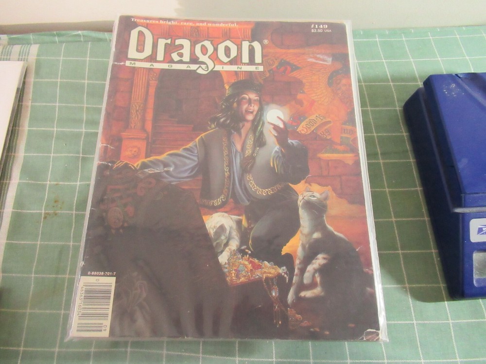 Dragon magazine #149 vintage