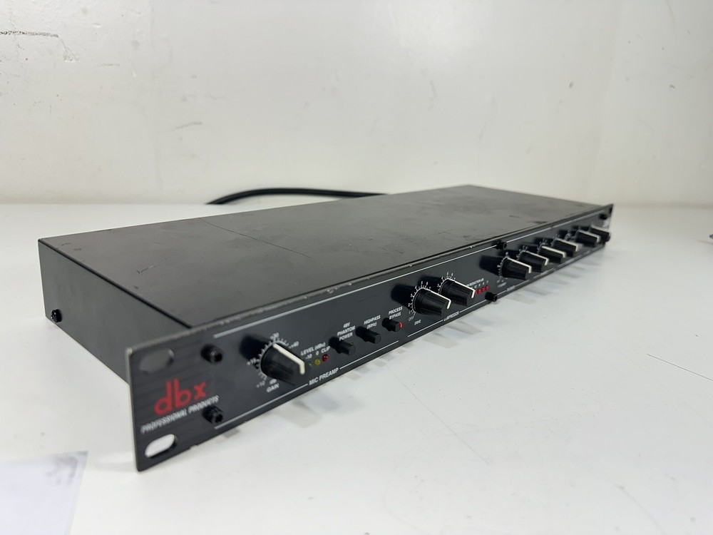 DBX 286A ~ Microphone Preamp & Processor ~ Power On / READ DESCRIPTION