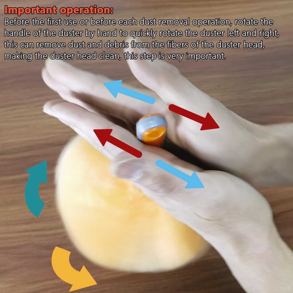 4 Pack 10" Small Microfiber Duster, Delicate Fluffy Microfiber Feather Duster...