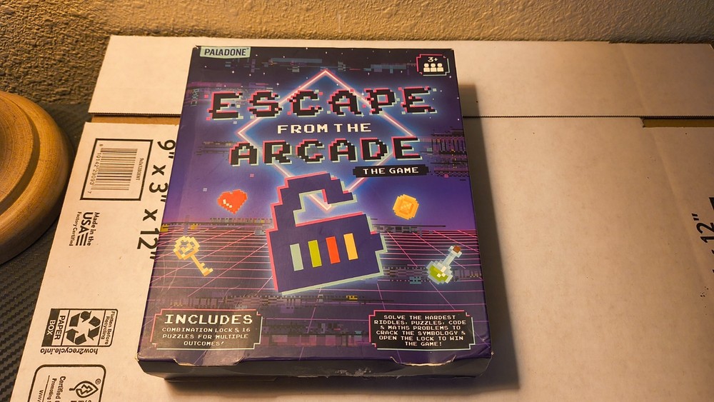 Paladone Escape From The Arcade Interactive Game – Great for Classroom
