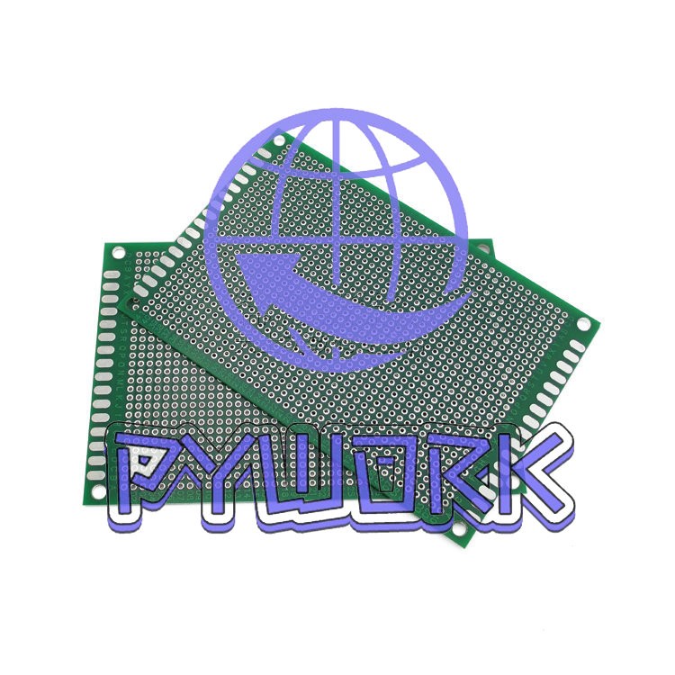 5PCS 8x12cm Double side Protoboard Circuit Tinned Universal DIY Prototype PCB