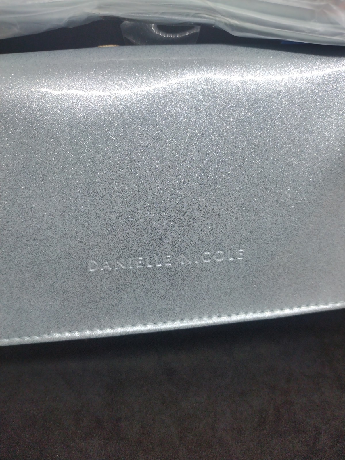 Disney Cinderella Phone Crossbody Bag Purse Danielle Nicole Blue glitter