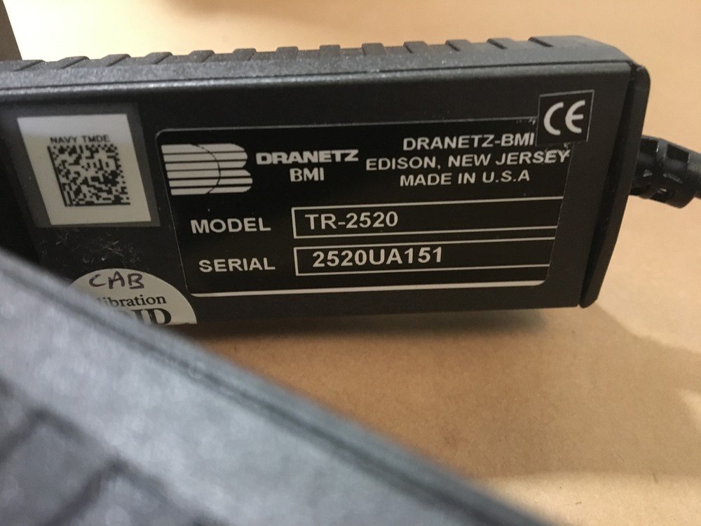 (USED) Dranetz BMI 3000 Amp Clamp Current Probe Meter TR-2520