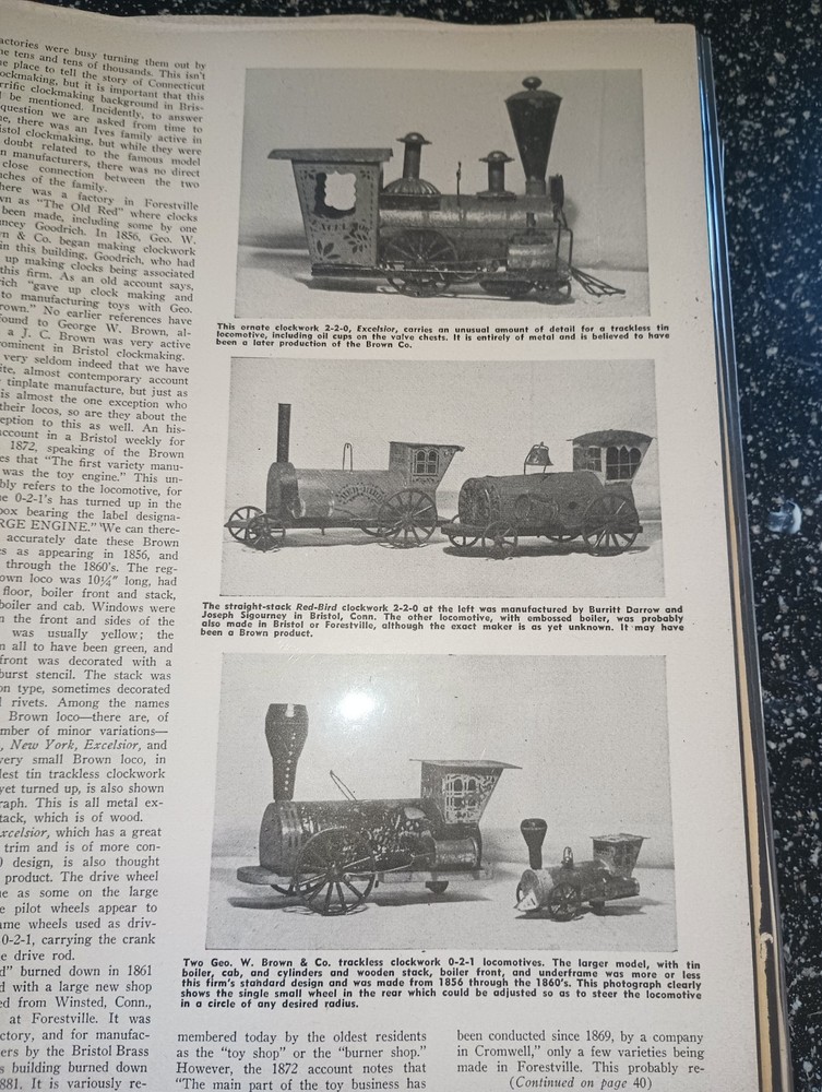 Lionel Model Train Catalogs & Poster plus Articles Railroad Model Craftsman