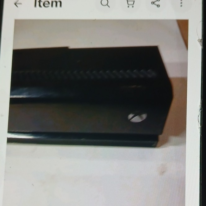 Microsoft Xbox One Kinect Sensor Black Wired for Xbox One Console