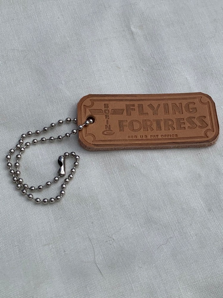 New! B17 Flying Fortress Zip pull 4 flying leather jacket accessory - repro