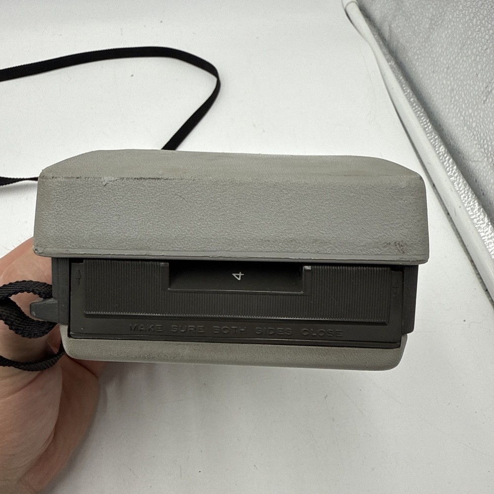 POLAROID AUTOMATIC LAND CAMERA 210 IN CASE WITH STRAP