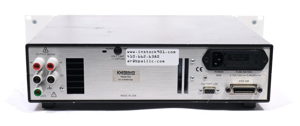 Krohn-Hite 523 Precision DC Voltage / Current Source / Calibrator