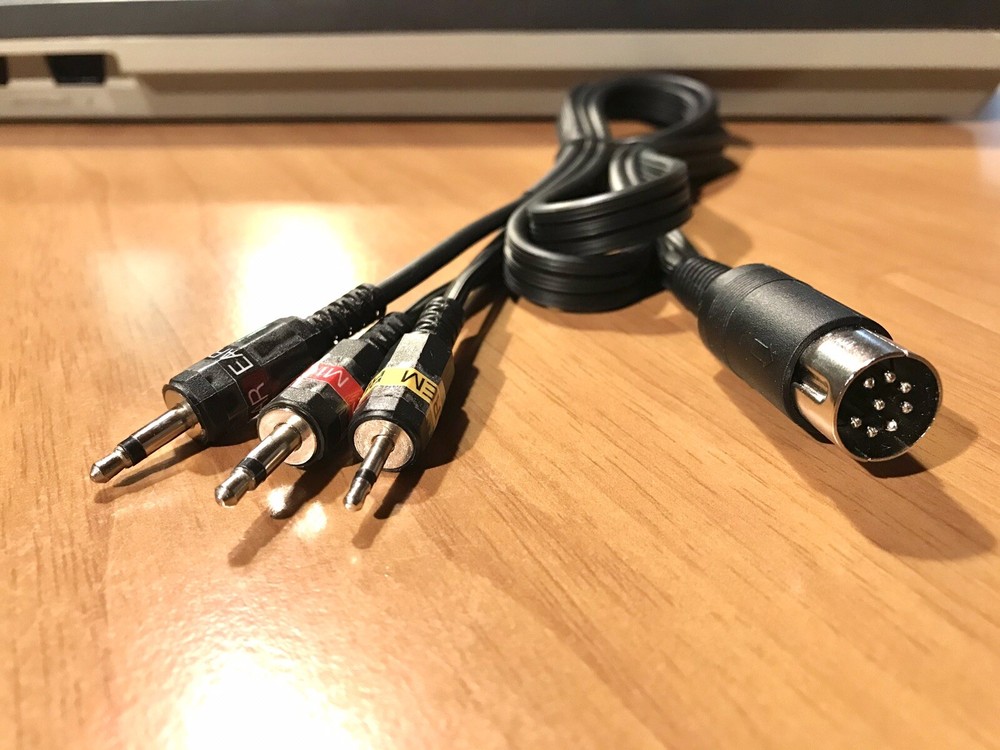 MSX Din Cable Connector - Cassette Recorder