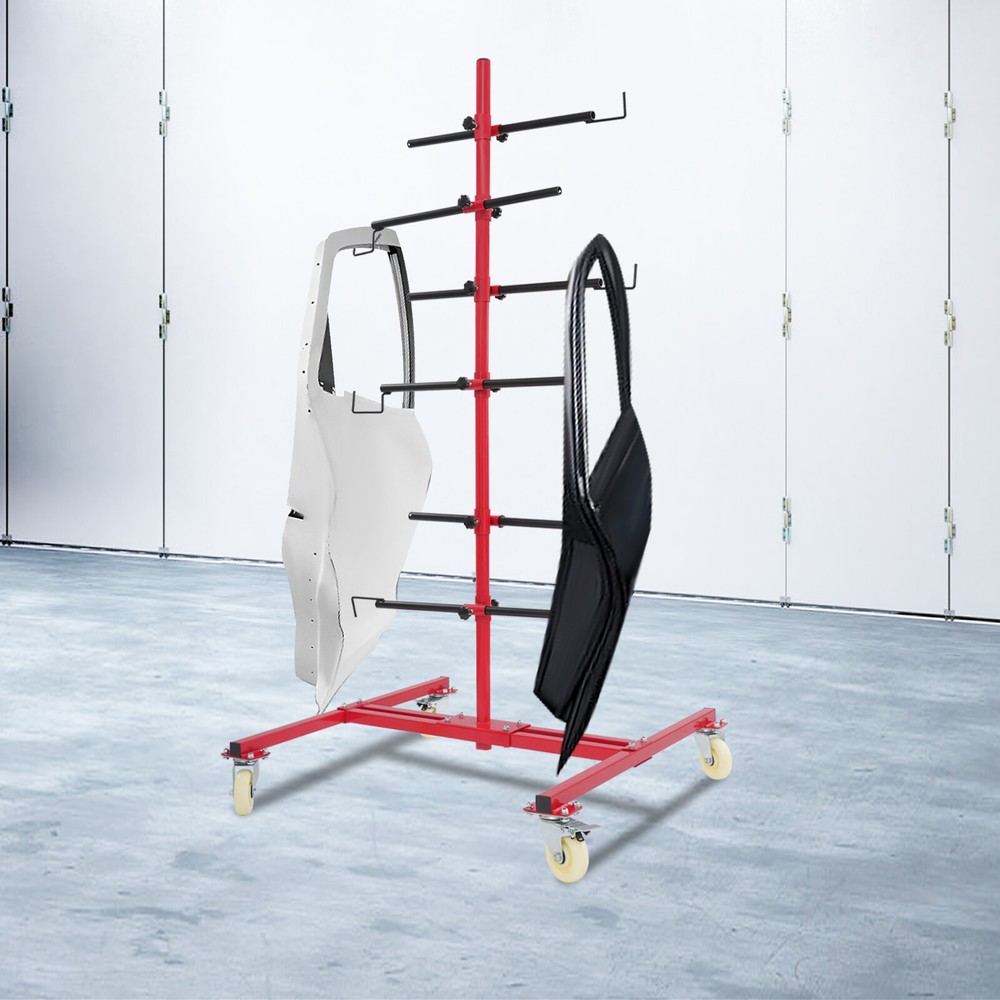 Auto Panel Tree Paint Stand Holder - Hook Levers Securely Hang Automotive Panels