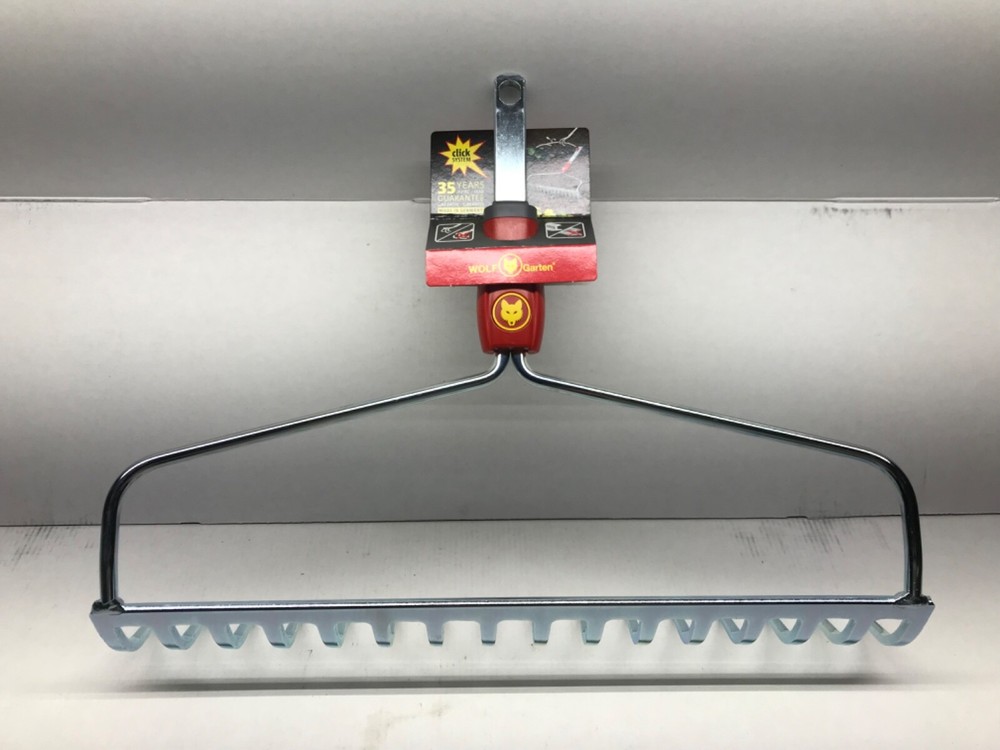 Wolf Garten Click System Rake Attachment for Long Handle DO-M-40