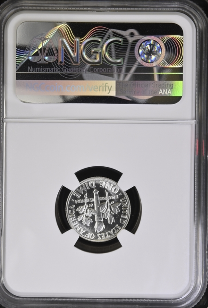 1954 Proof Roosevelt Dime NGC PF68