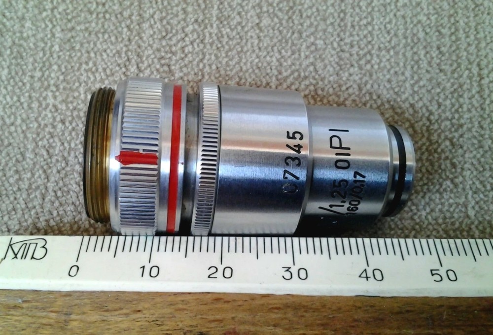 Objective 100/1.25 oi PI Interference microscope PZO