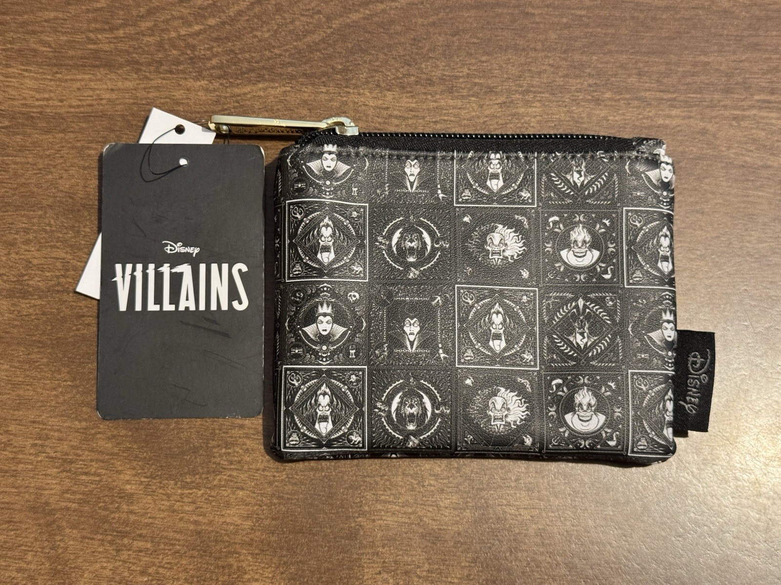 Loungefly Disney Villains Coin Bag Purse - Maleficent Ursula Hades Cruella Scar