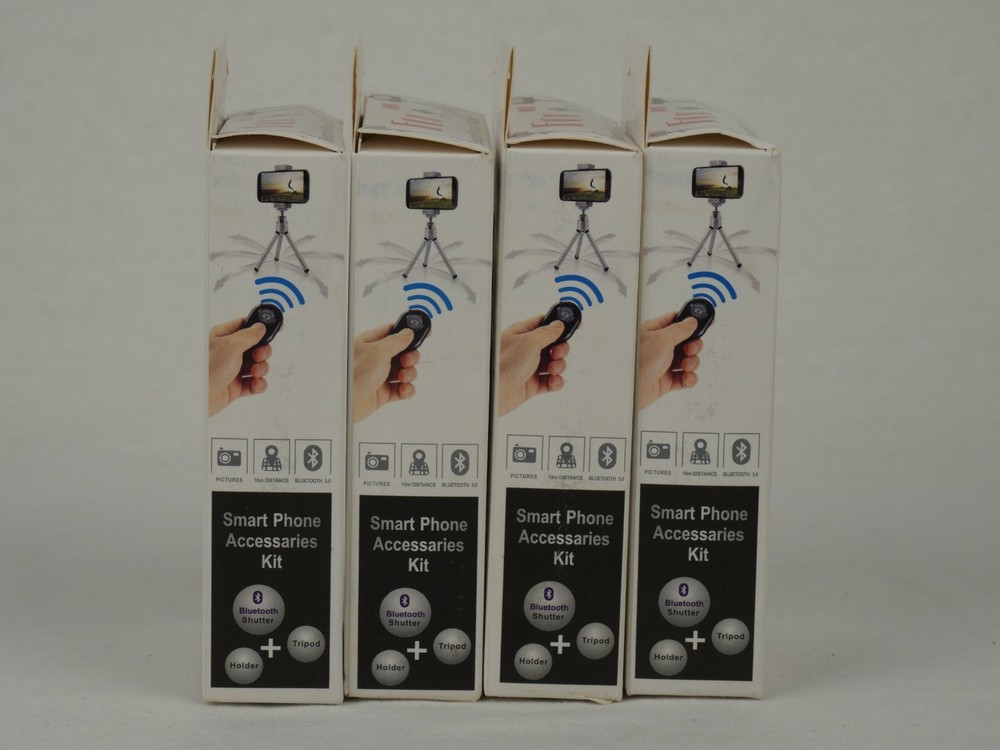 (Lot of 4) Neewer Smartphone Shutter Remote IOS Android | NEW OLD STOCK (READ)