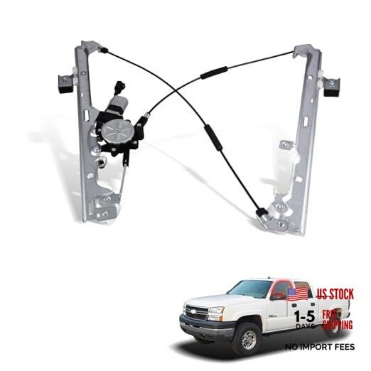 Power Window Regulator with Motor Assembly Compatible Front Left Driver Side