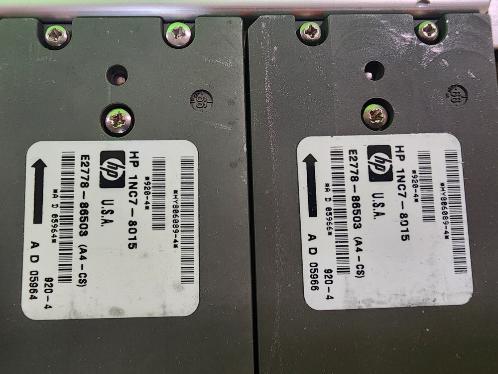 HP/ Agilent 83000 E2770-66501P PCB Board- With 8each - 8mb Modules E2778- 86502