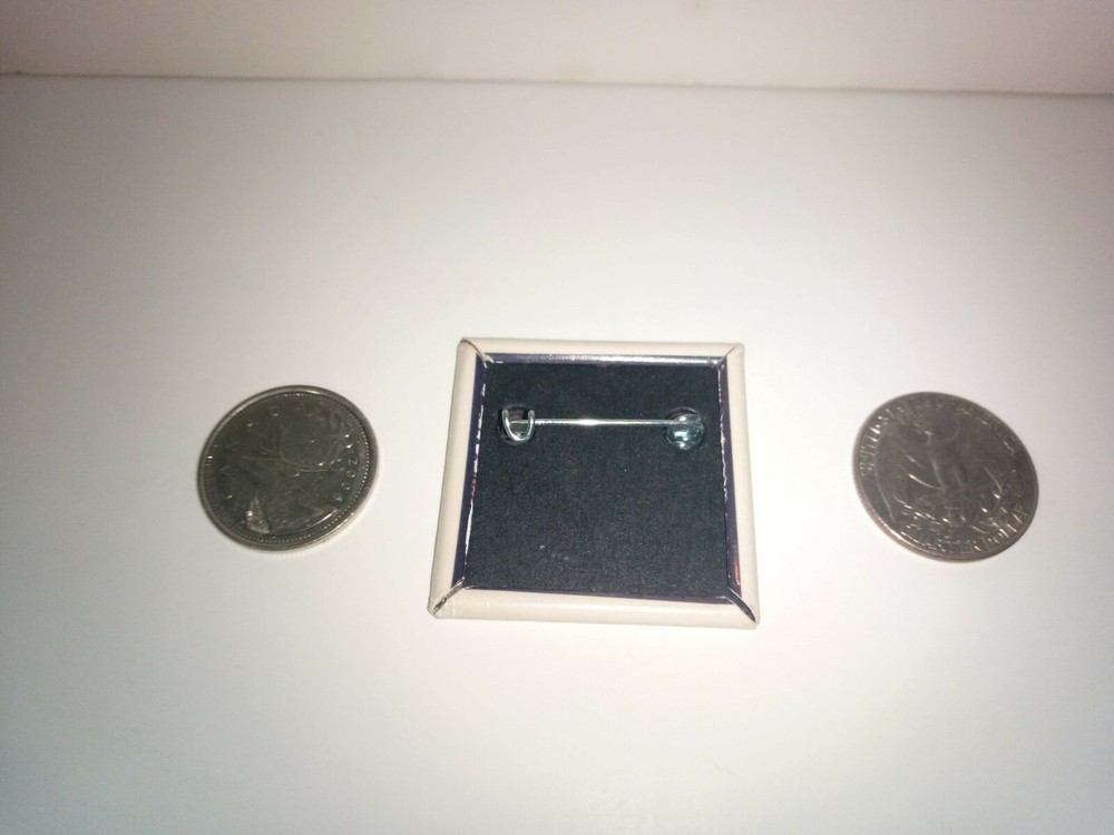 Vintage 1987 David Bowie Button Pinback Badge