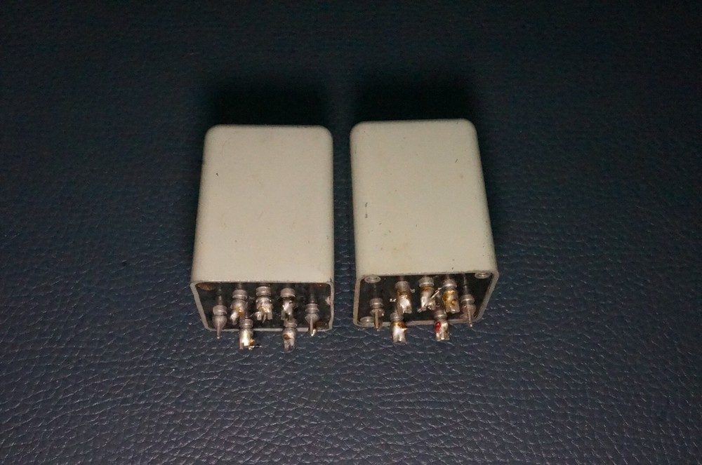 2 - VINTAGE EARLY UTC A-21 INPUT AUDIO TRANSFORMERS / PAIR