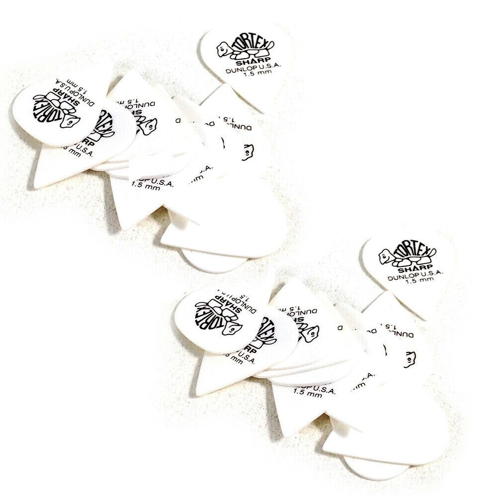 Dunlop Guitar Picks 24 Picks Tortex Sharp 1.50mm 412P1.50