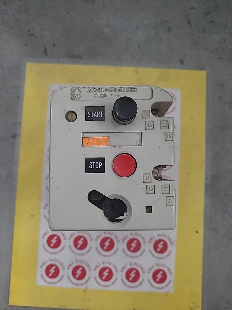 KLOCKNER MOELLER PKZM3-U MANUAL MOTOR STARTER