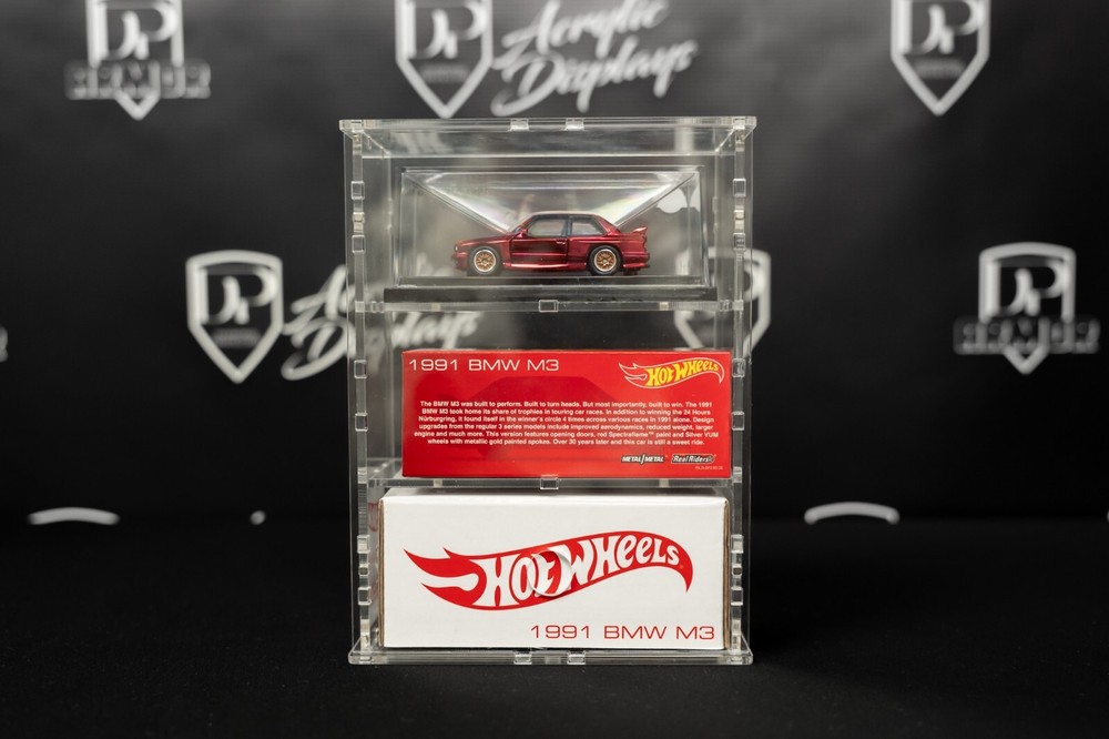 Diamond Protector Hot Wheels Boxed RLC Acrylic Display 2 Pack (RLC-3)