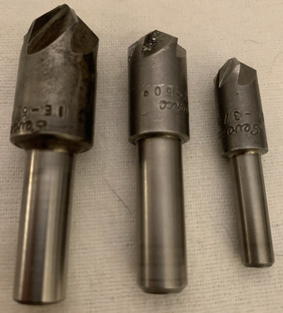 Severance Countersink Set 41, 45 & 50 Degrees~ Set Of 3