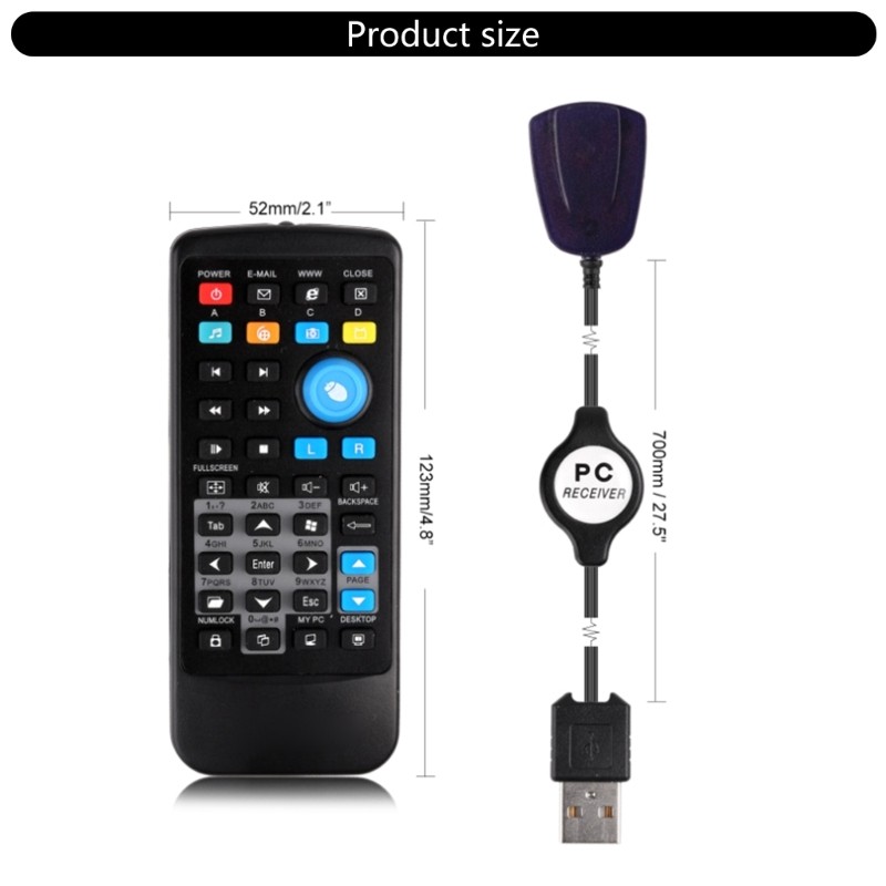 Mouse Keyboard Center Controller Wireless Mouse Remote Controller