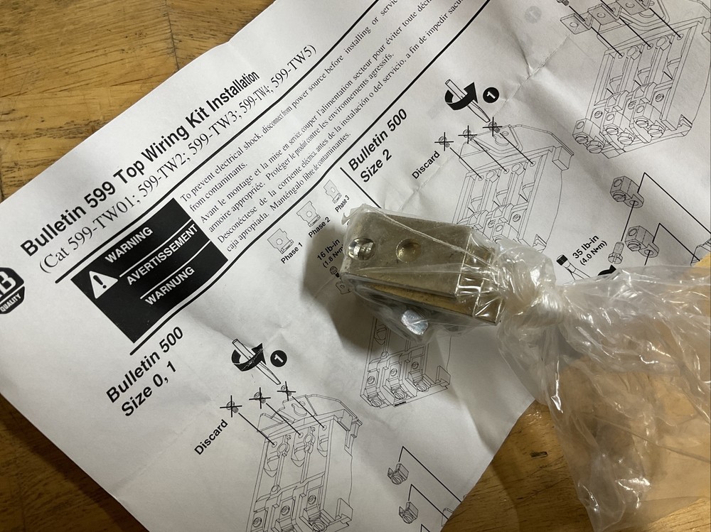 Allen Bradley 599-TW3. NOS