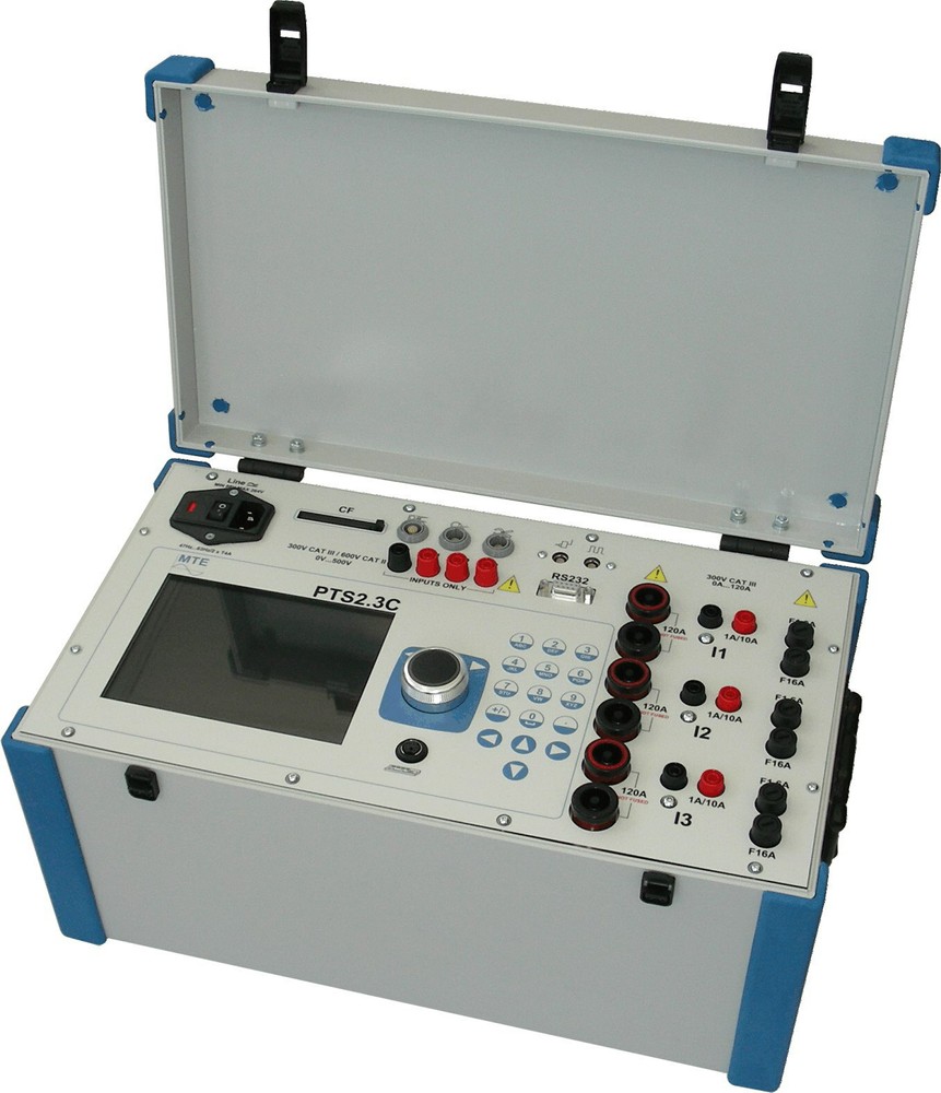 MTE PTS 2.3 C Three Phase Fully Automatic Test System/Current Source-Reference
