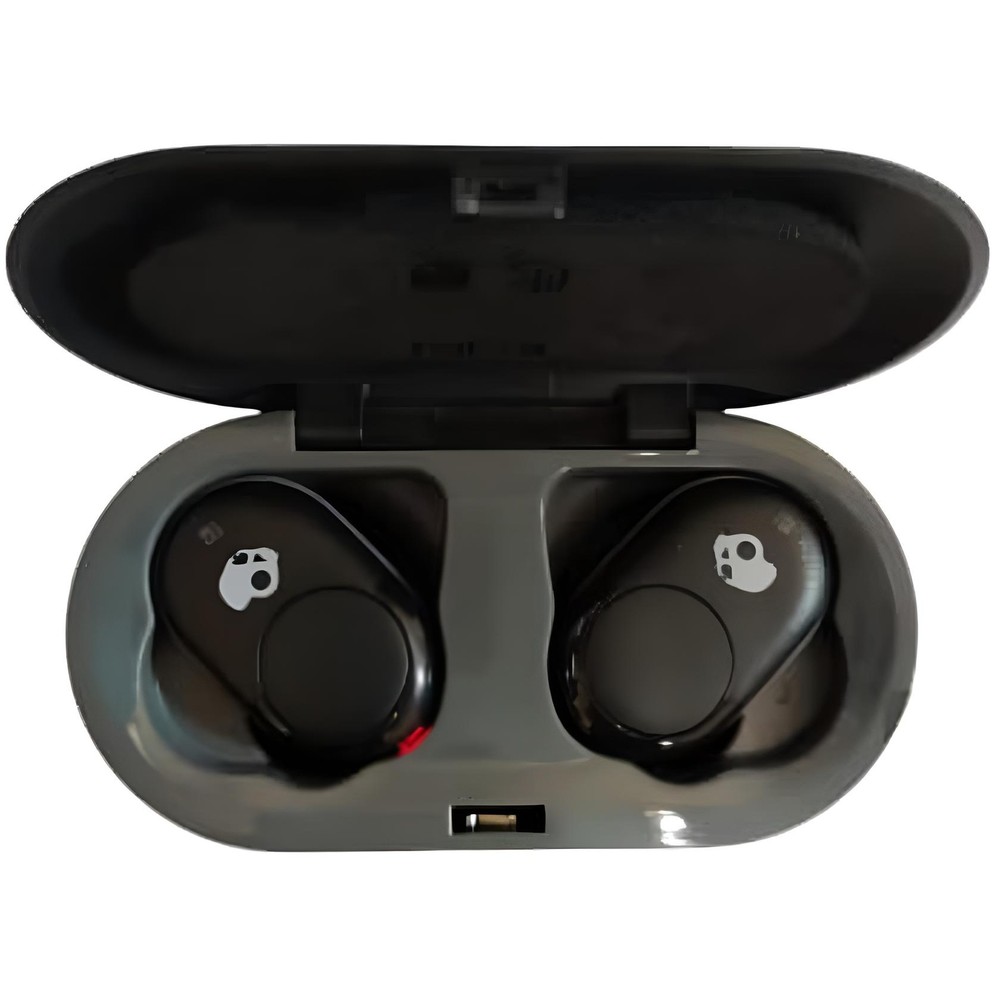 Skullcandy Push True Wireless in-Ear Earbud - Black/Grey (Cable Incl)