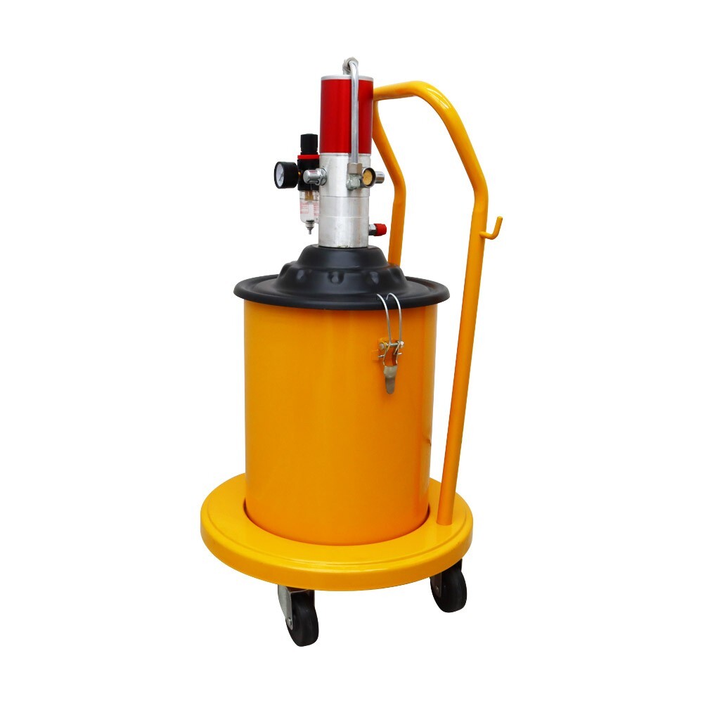 Pneumatic Compressed Air Grease Injector 5gal/20L Adjustable Working Pressure