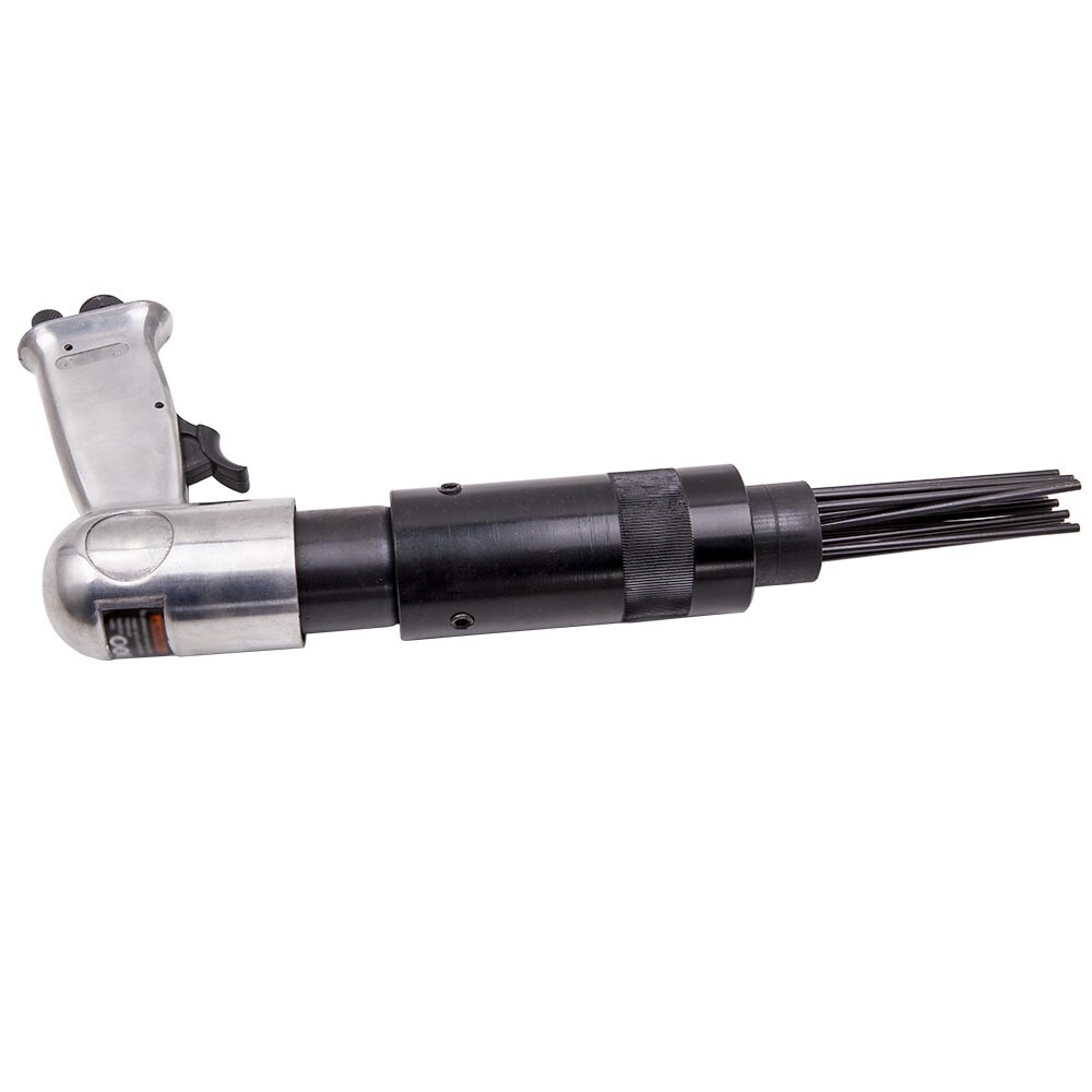 Pistol Grip Design Clean Rust Corrode Remove Air Needle Scaler Pneumatic Tool 7"