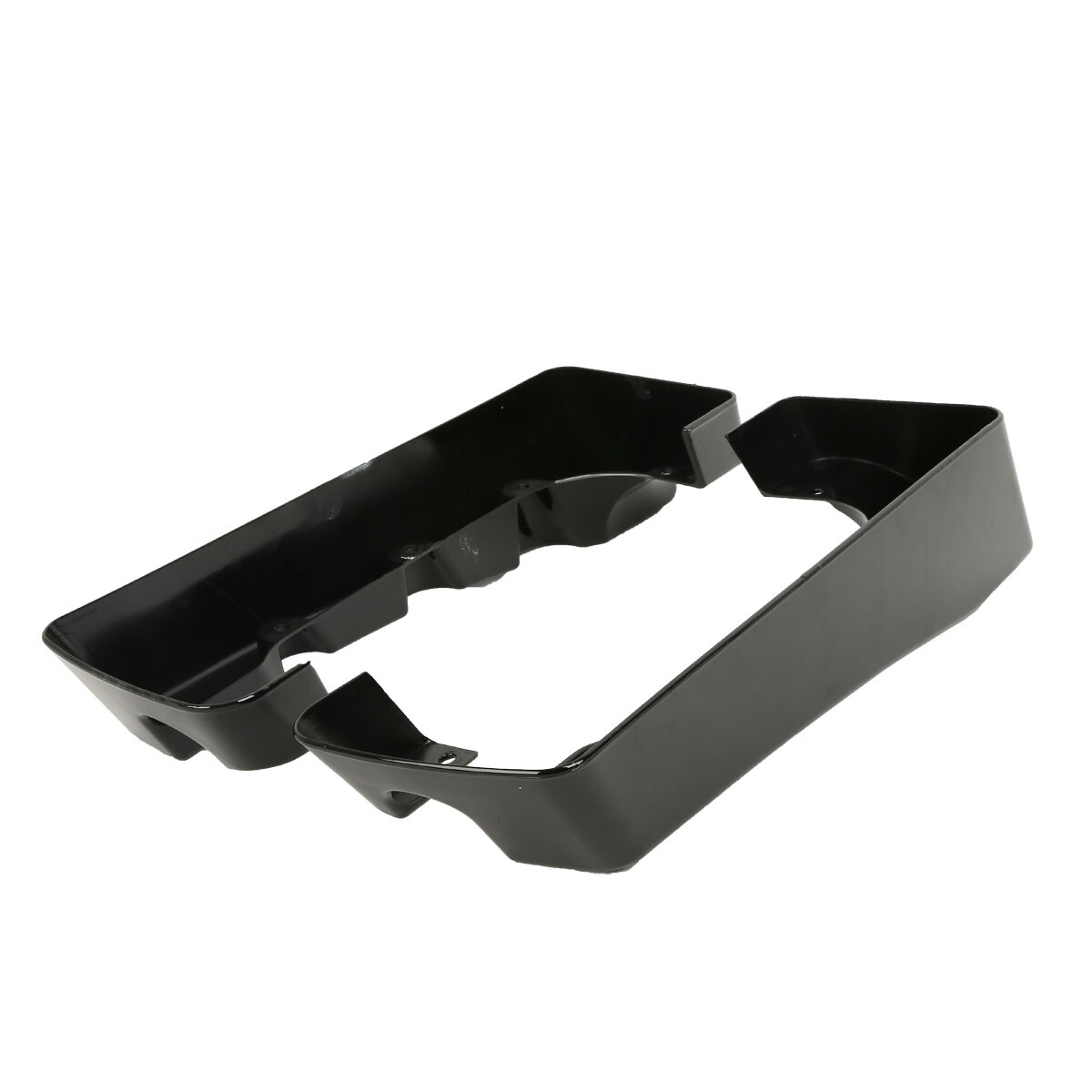 4" Stretched Extended Hard Saddlebag Extensions Fit For 1994-2013 Harley Touring