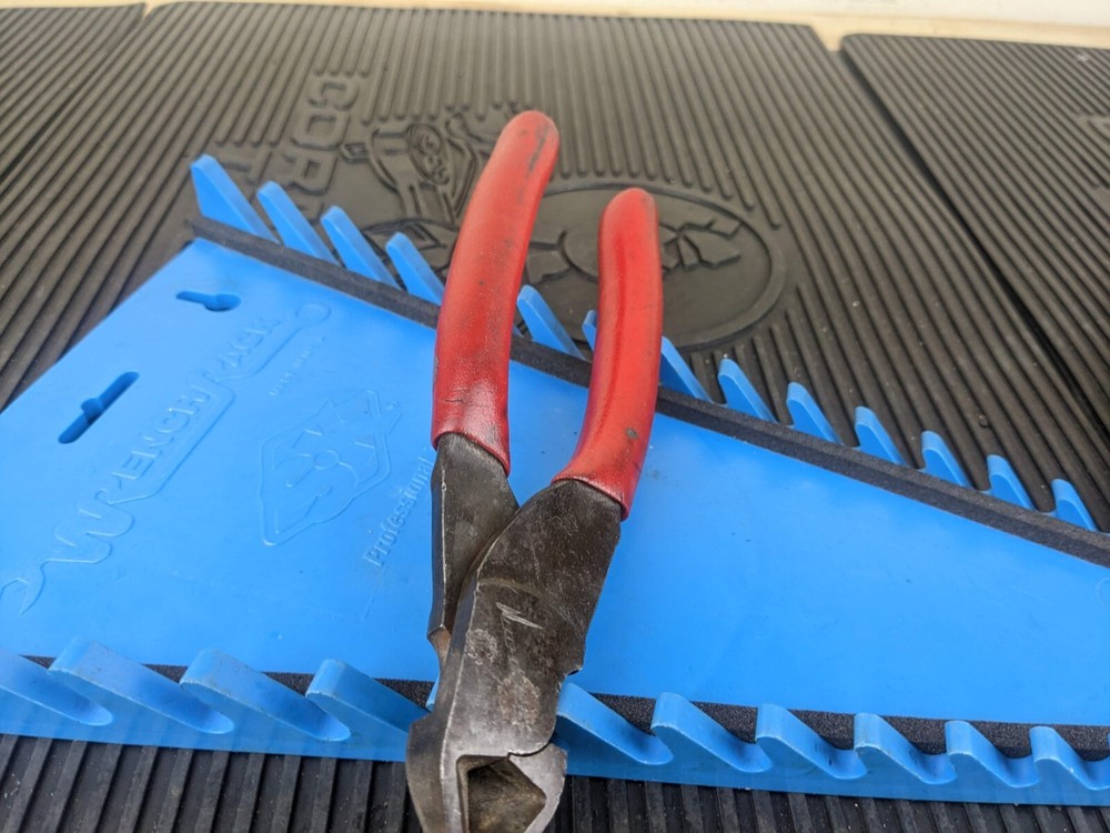#bc462 Snap-on Tools RED 87ACF 7" VectorEdge Diagonal Cutter