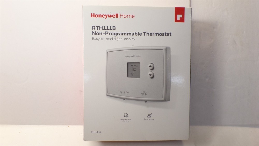 HONEYWELL HOME RTH111B HORIZONTAL NON-PROGRAMMABLE THERMOSTAT