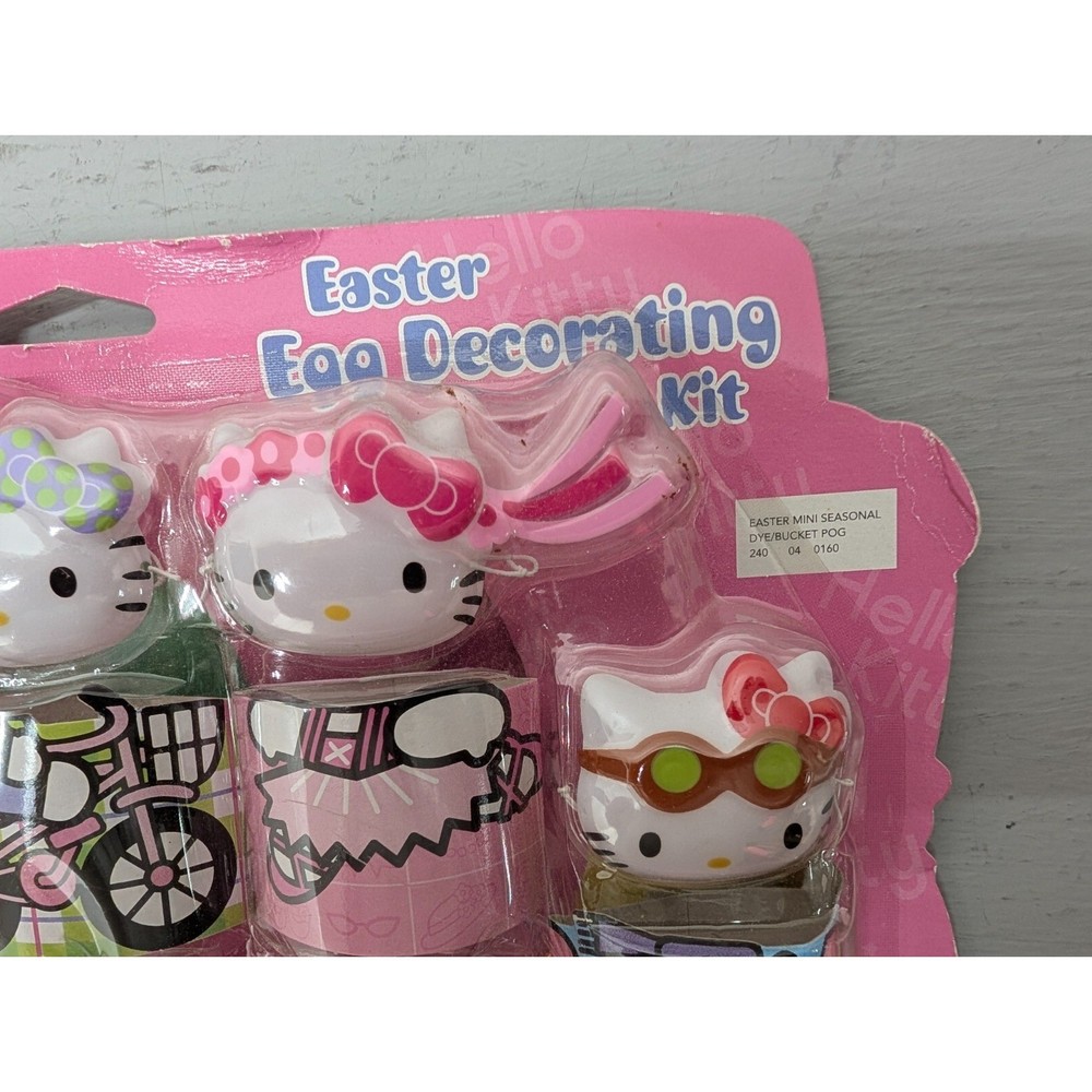 Hello Kitty Easter Egg Decorating Kit Sanrio Vintage 2004 NEW