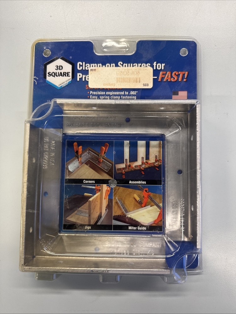 Jevons 3D Square Aluminum 6" per side   2 Pack