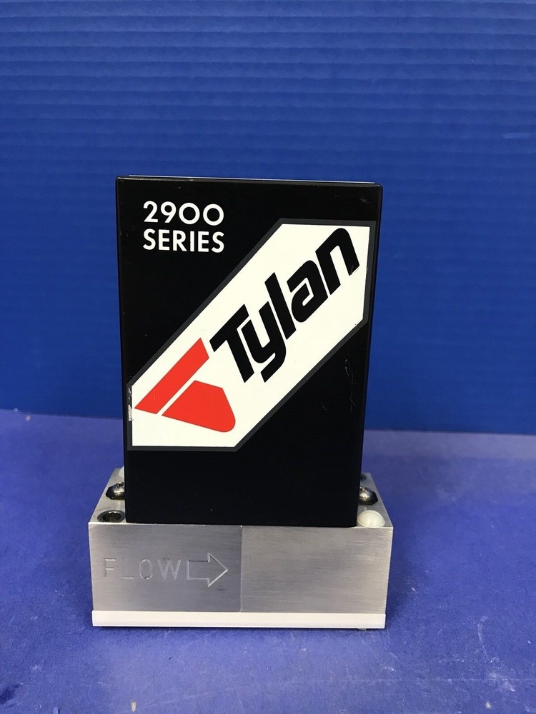 Tylan DFC 2979N MFC Mass Flow Controller 1 SLPM, N2, Block Mount, Used