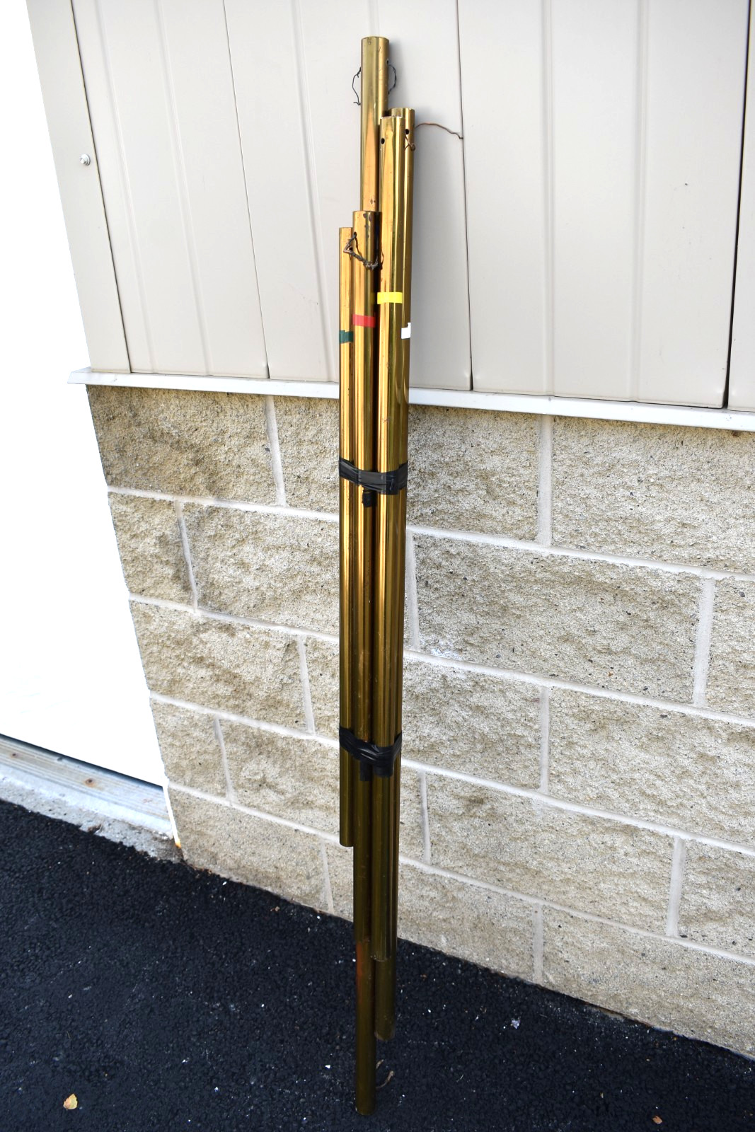 Set of 5 Church Chimes, Great Sound! 'F,C,F,C,A' Notes (CU496) chalice co.