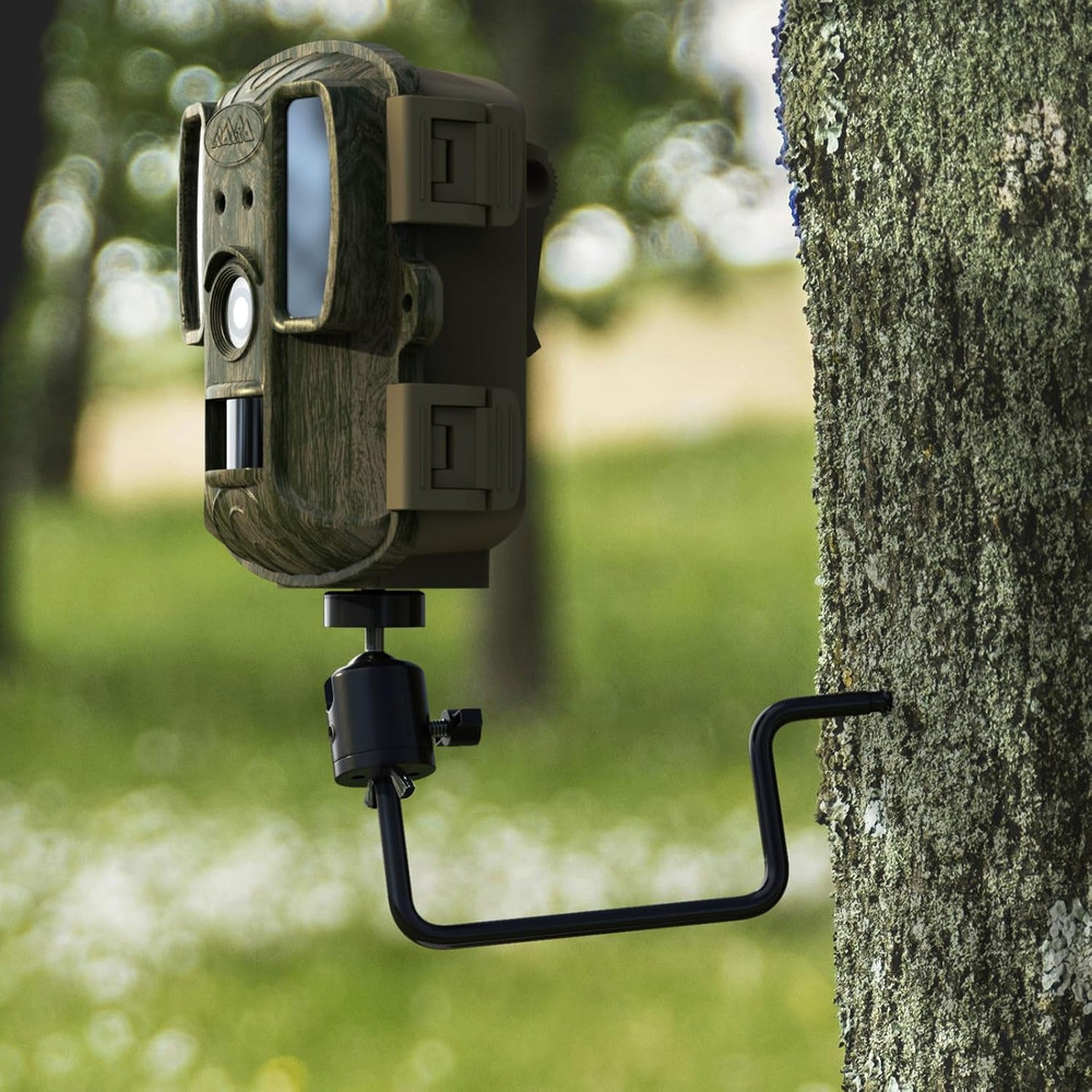 Trail Camera Tree Mount: 360 Degrees Adjustable Game Camera Mount with 1/4 Inch