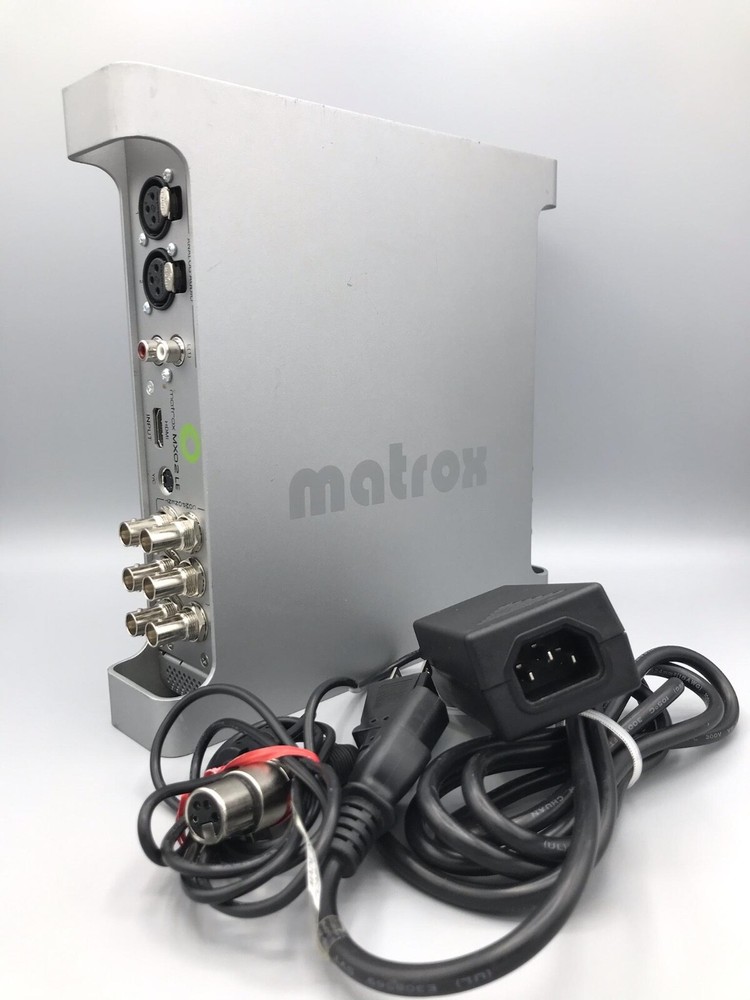 Matrox MXO2 LE Max Hardware VER.003 with Power Supply Only - Powers On Untested