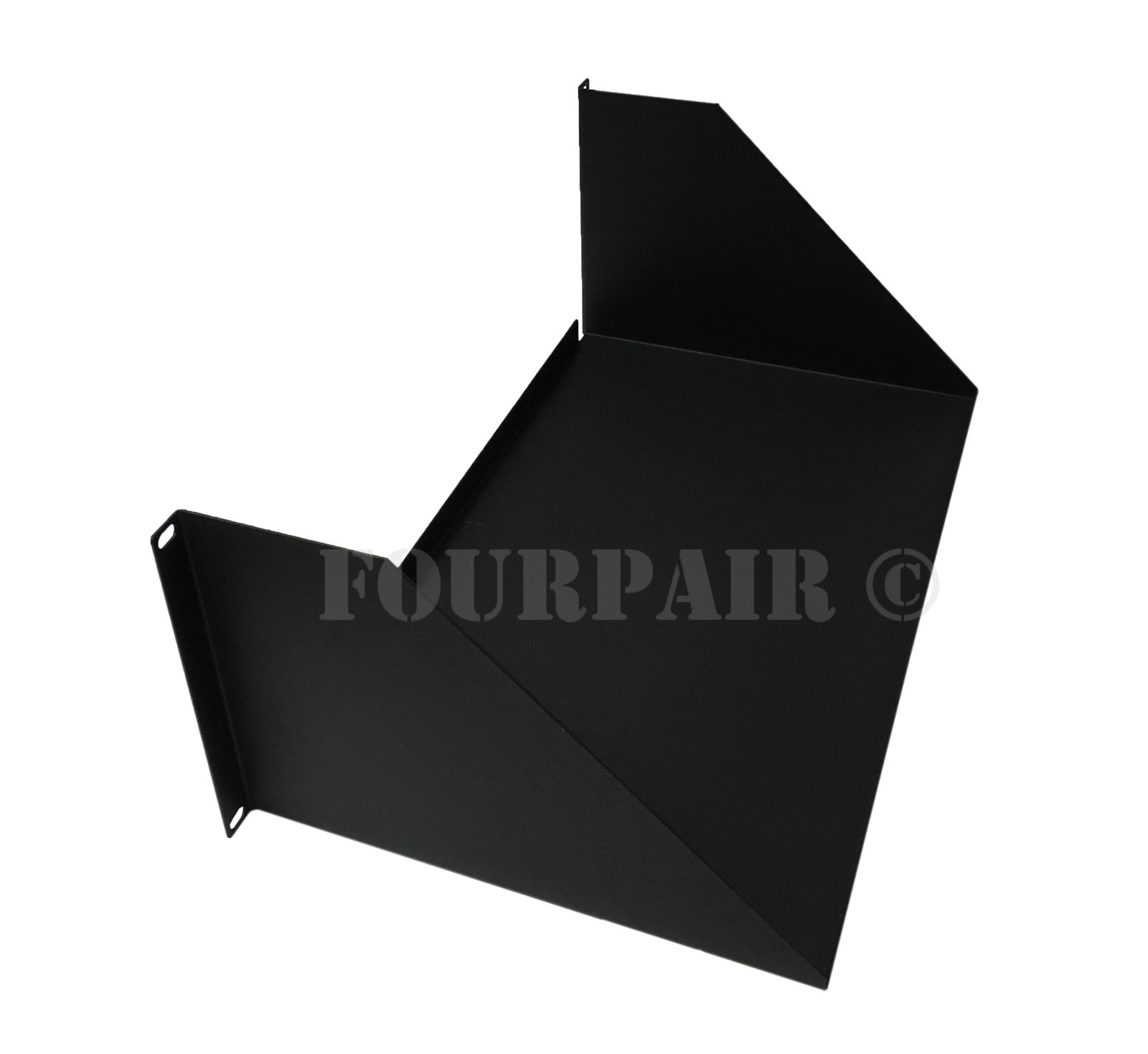 19" 4 Space Heavy Duty Steel Cantilever Relay Rack Mount Data Shelf 4U 10" Deep