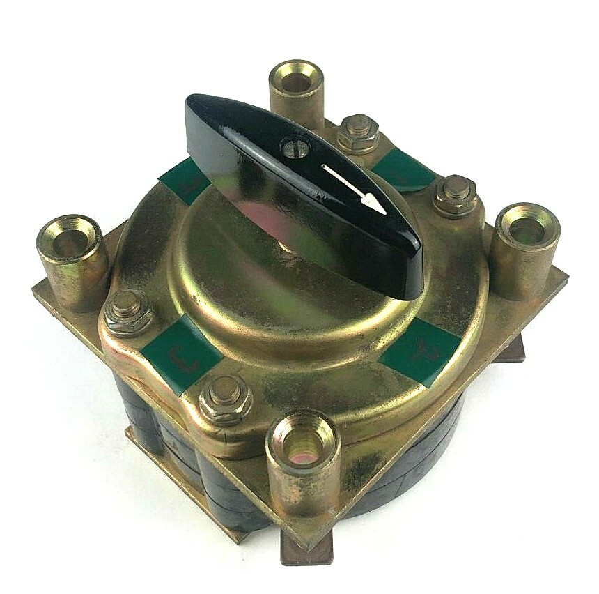 Electroswitch 105301A Series 105 Snap Action Rotary Switch (75A, 600VAC)